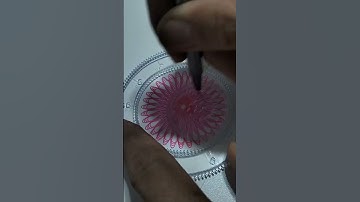 ASMR Spirograph drawing sound |Spirograph Art for Mind #relaxing #asmrsounds #satisfying