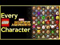 EVERY CHARACTER In LEGO Marvel Superheroes 2013 
