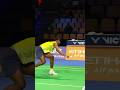 Exceptional rally! #shorts #badminton #BWF