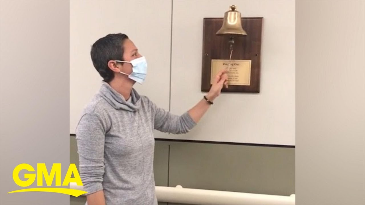 Woman goes through 16 rounds of chemo and fights breast cancer during pandemic l GMA Digital