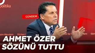 Seçimi Kazandıktan Sonra Ahmet Özer İlk Kez TV100'de | Taksim Meydanı