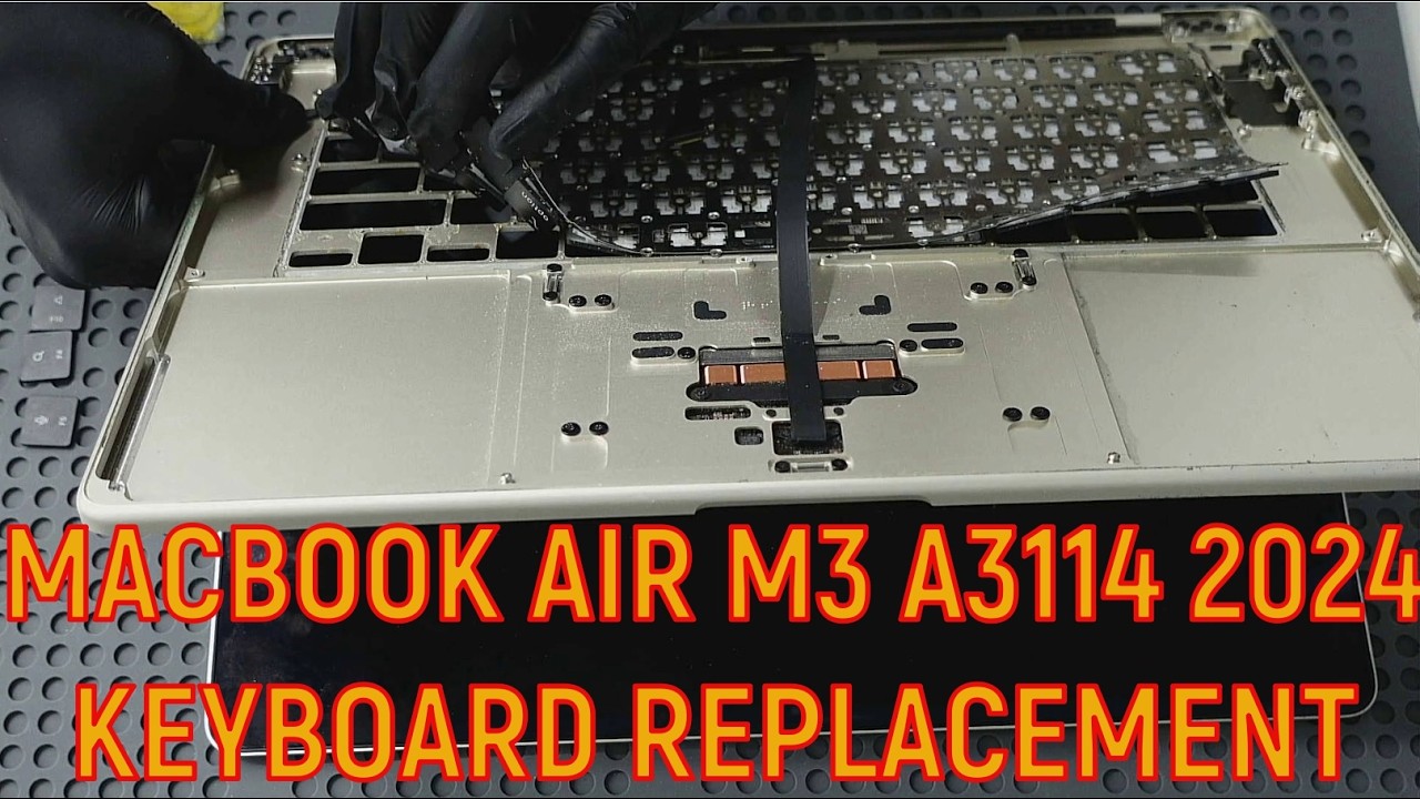 MacBook Air 15” M3 A3114 Keyboard Replacement (2024) | Latest