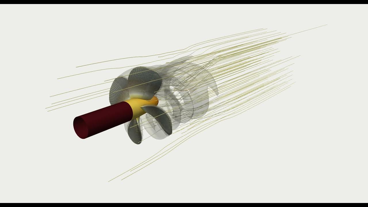 OpenFOAM propeller postprocess in ParaView YouTube