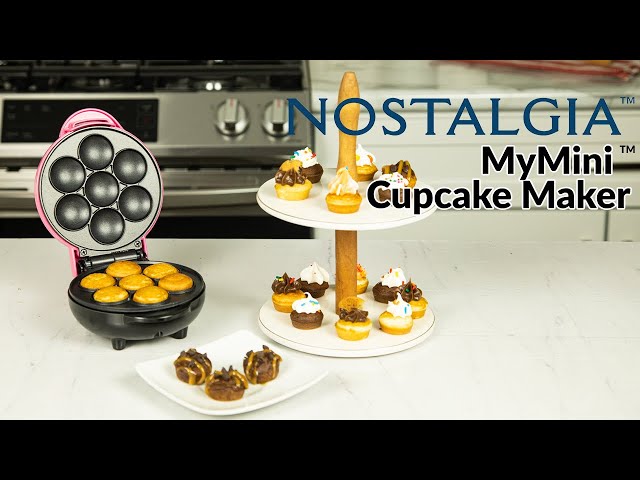 Nostalgia MOD5BL MyMini Orbital Donut Maker - Blue