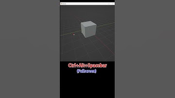 [Ctrl Alt Space  : Set View Area] #View_Menu #3D_Viewport #Blender3d #shorts