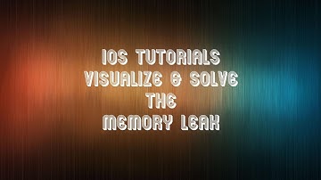 iOS Swift Tutorial Visualize & Solve the Memory Leak! (Memory Graph in Xcode 8)