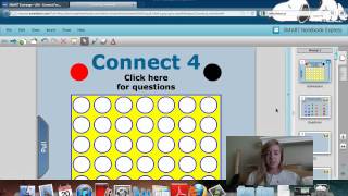 Instructional Video for Smart Notebook Lesson: Connect Four