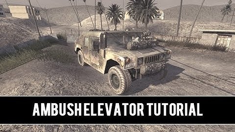 Ambush window elevator tutorial FAST [COD4]