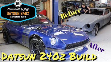 Abandoned Datsun 240z project complete rebuild