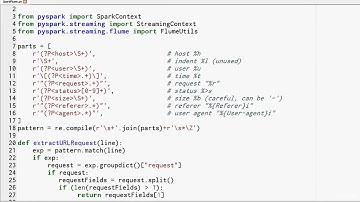 080 Activity Analyze web logs published with Flume using Spark Streaming