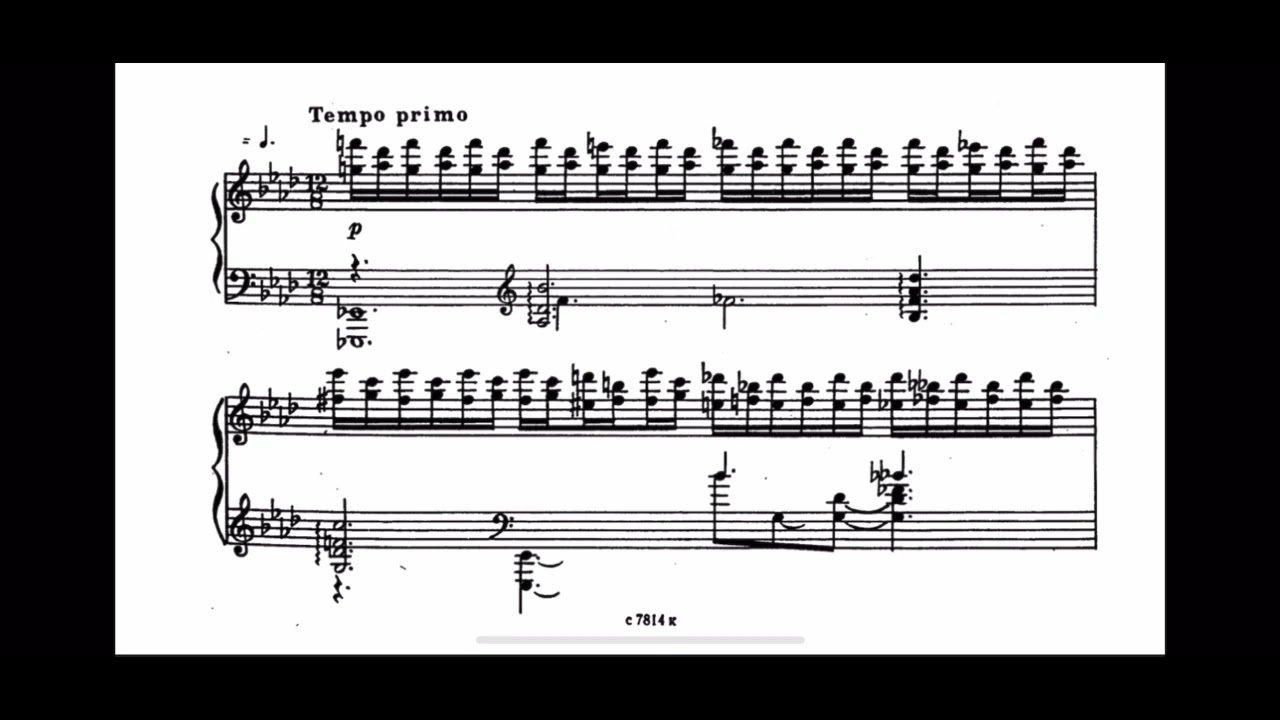 カプースチン 8つの演奏会用練習曲 作品40より第2番『夢』Kapustin 8