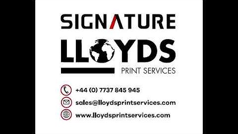 Lloyds Print Services AFC function