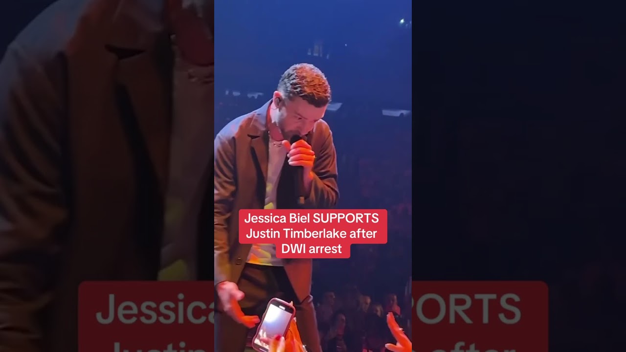 Jessica Biel SUPPORTS Justin Timberlake after DWI arrest ❤️