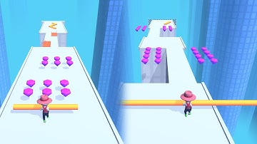 Roof Rails Voodoo All levels 45 Gameplay Walkthrough Part 7