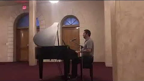 Gordon Stevenson performing The Blue Sea