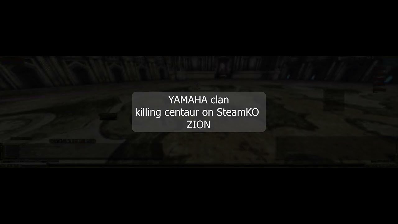 YAMAHA clan klilling Centaur for cape in SteamKO Zion!