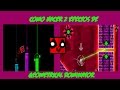 geometry dash [2.0] como hacer 2 efectos de Geometrical Dominator