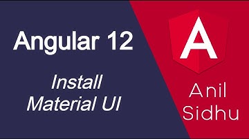Angular 12 tutorial #24 Material UI