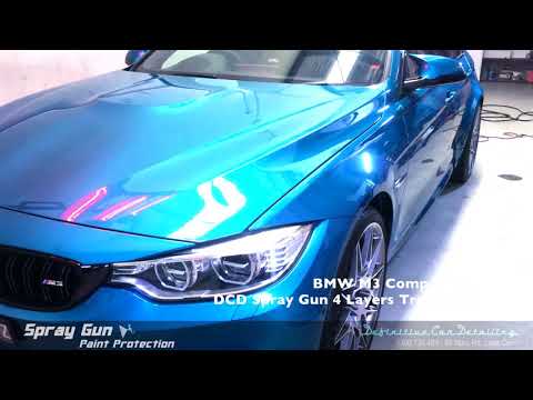 BMW M3 Competition Definitive Sydney Spray Gun 4 Layers Paint Enhancement Protection Treatment Defin