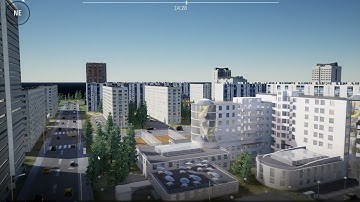 ArchViz Explorer. Unreal Engine 4. Interactive demonstration of urban development of the area.