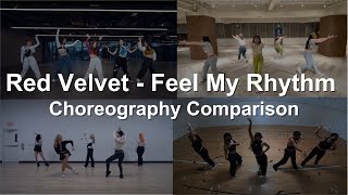 Red Velvet - Feel My Rhythm DEMOs vs FINAL Choreography Comparison