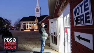 Polls close in Georgia's runoff elections with control of the U.S. Senate on the line