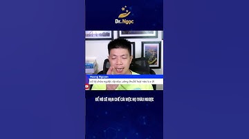 Làm cách nào giúp giảm tình trạng trào ngược dạ dày | Dr Ngọc #short #shorts #drngoc