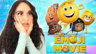 Watching *THE EMOJI MOVIE* to suffer