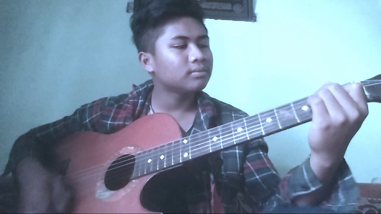  Cover  gitar  lagu  seberkas sinar YouTube