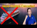 Cruises Cancelled Into Fall of 2021