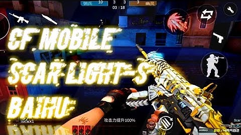 Crossfire Offline Android GZCF v2.44 | CF VIP Scar Light-S BaiHu Skin | Offline FPS Android Gameplay