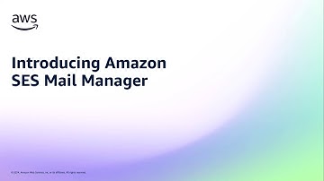 Introducing Amazon Simple Email Service Mail Manager | Amazon Web Services