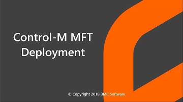 Control-M MFT Deployment