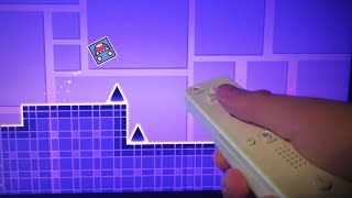 Playing Geometry Dash With a Wii Remote