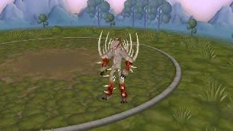 My spore creation doing the robot ^^