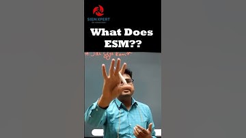 What Arcsight ESM Does?