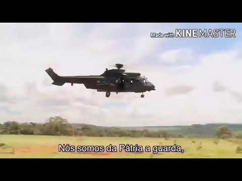 Hino exército brasileiro estourado, errape.