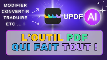 Outil Ultra complet + IA =  MEILLEUR OUTIL PDF en 2025 👌! Démo de UPDF AI 🪄
