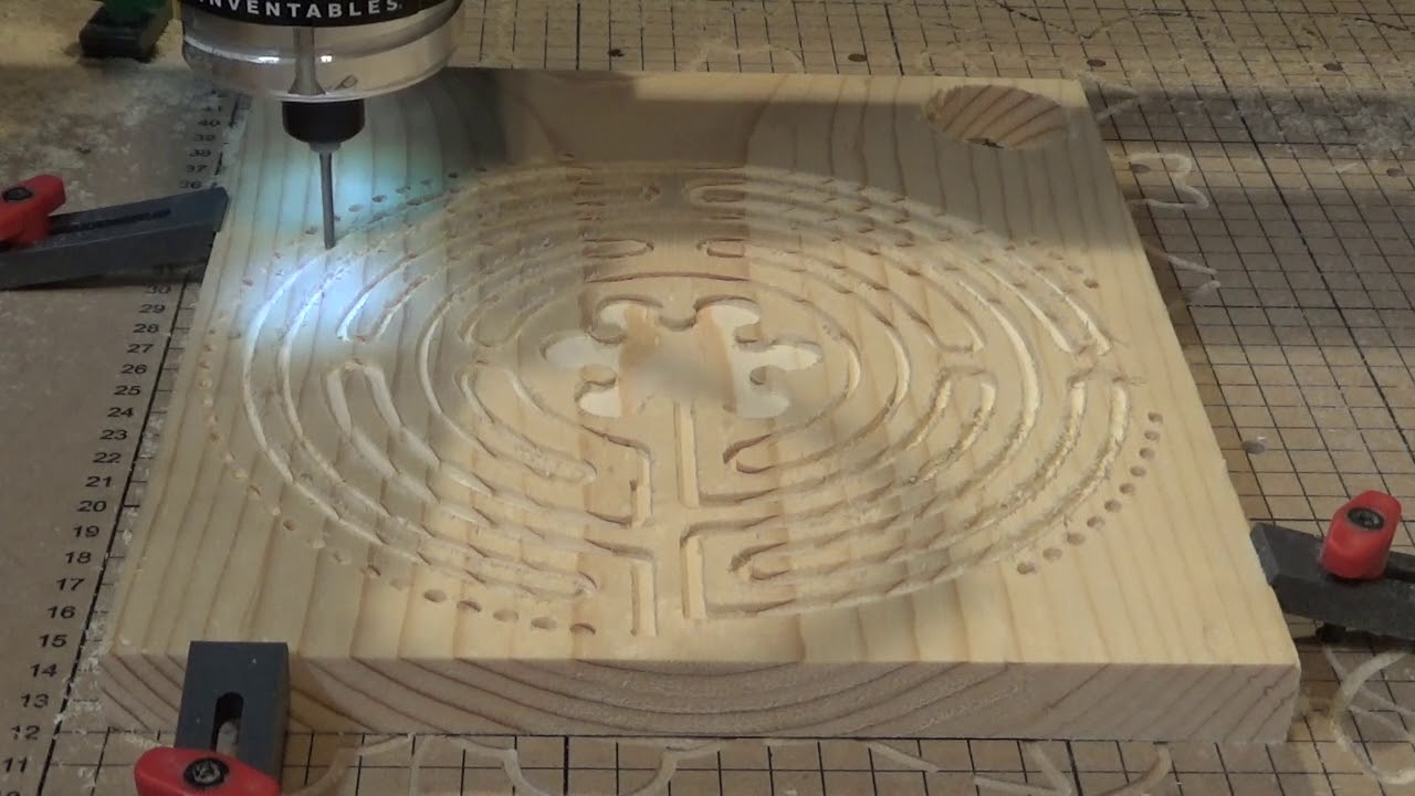 ASMR CNC LABYRINTH - YouTube
