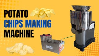 Potato Chips Making Machine | Automatic Chips Cutter & Fryer
