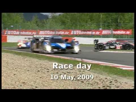 Christian Klien, Nicolas Minassian and Simon Pagenaud win the 1000 km Le Mans Series race at Spa-Francorchamps on 10 May, 2009