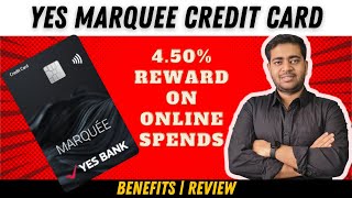 YES Bank Marquee Credit Card Review | 4.50% Reward Rate | Best Credit Card Of 2023? 🔥