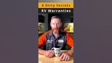 New YouTube Video - 6 Dirty Secrets of RV Warranties!