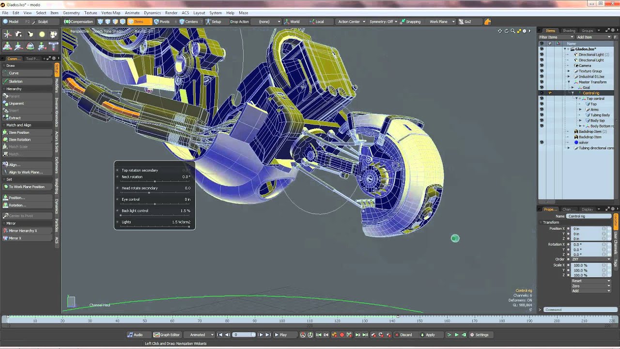 Modo 701 - Glados Rig - YouTube