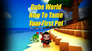 Cube World How To Tame A Pet