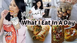 Realistic What I Eat In A Day - RECIPE IDEAS! Pregnancy Cravings \& More! MissLizHeart