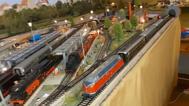 Volker's model trains - Märklin H0 analog -  running session - 133