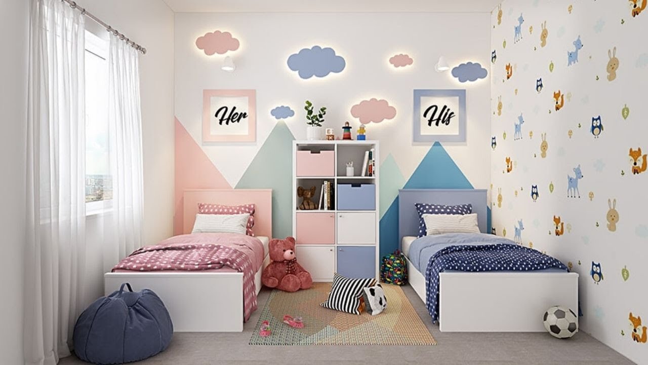 Interior design for kids bedroom | home decor - YouTube
