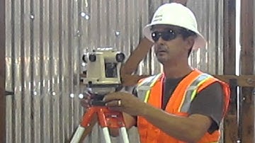 Grade Checker #2- Transit Level with HEO Frank Garcia