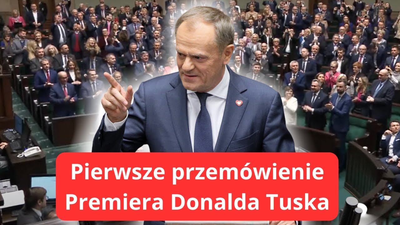 Ile Rozwiązań Mają Poniższe Równania Donald Tusk: pierwsze przemówienie po wyborze na Premiera - YouTube